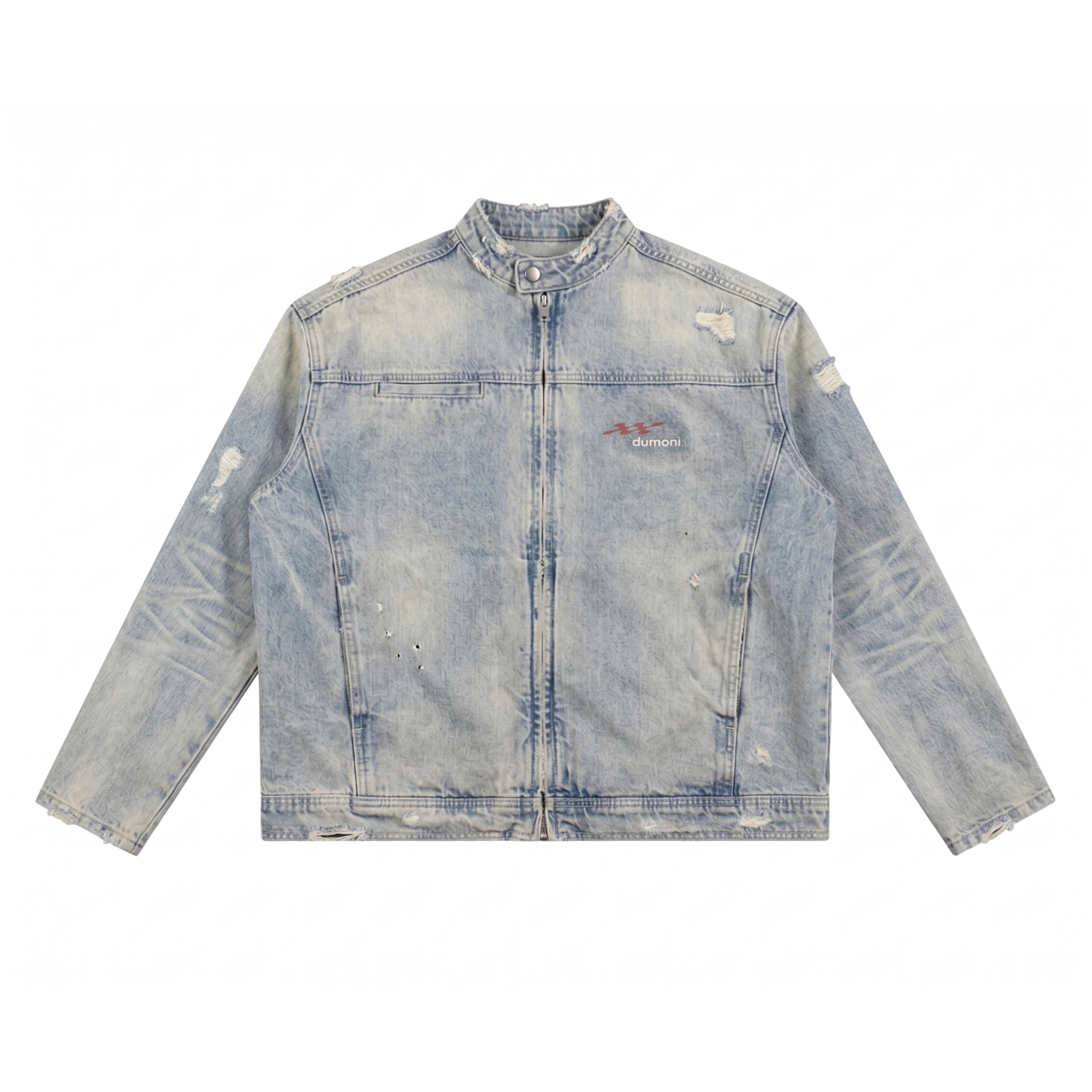 BIKER JAPANESE DENIM JACKET – DUMANI