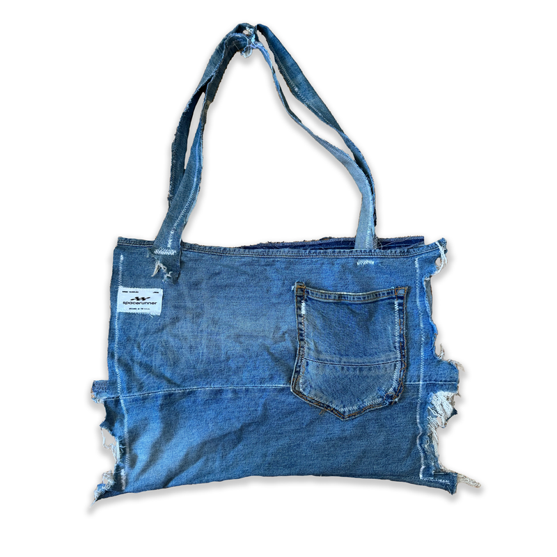 REWORK DENIM TOTE BAG