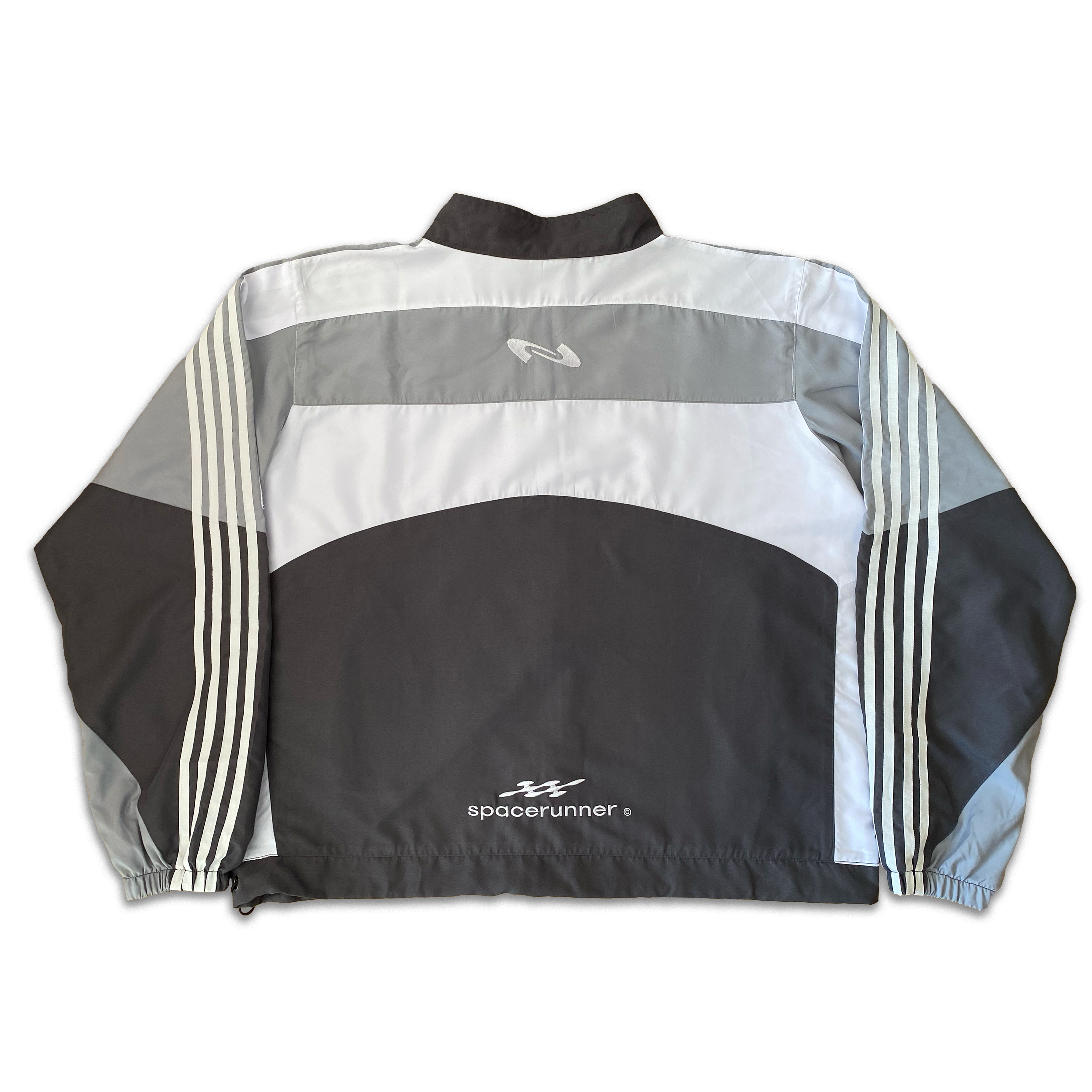 "MOON TRACKSUIT JACKET" - Grey/White