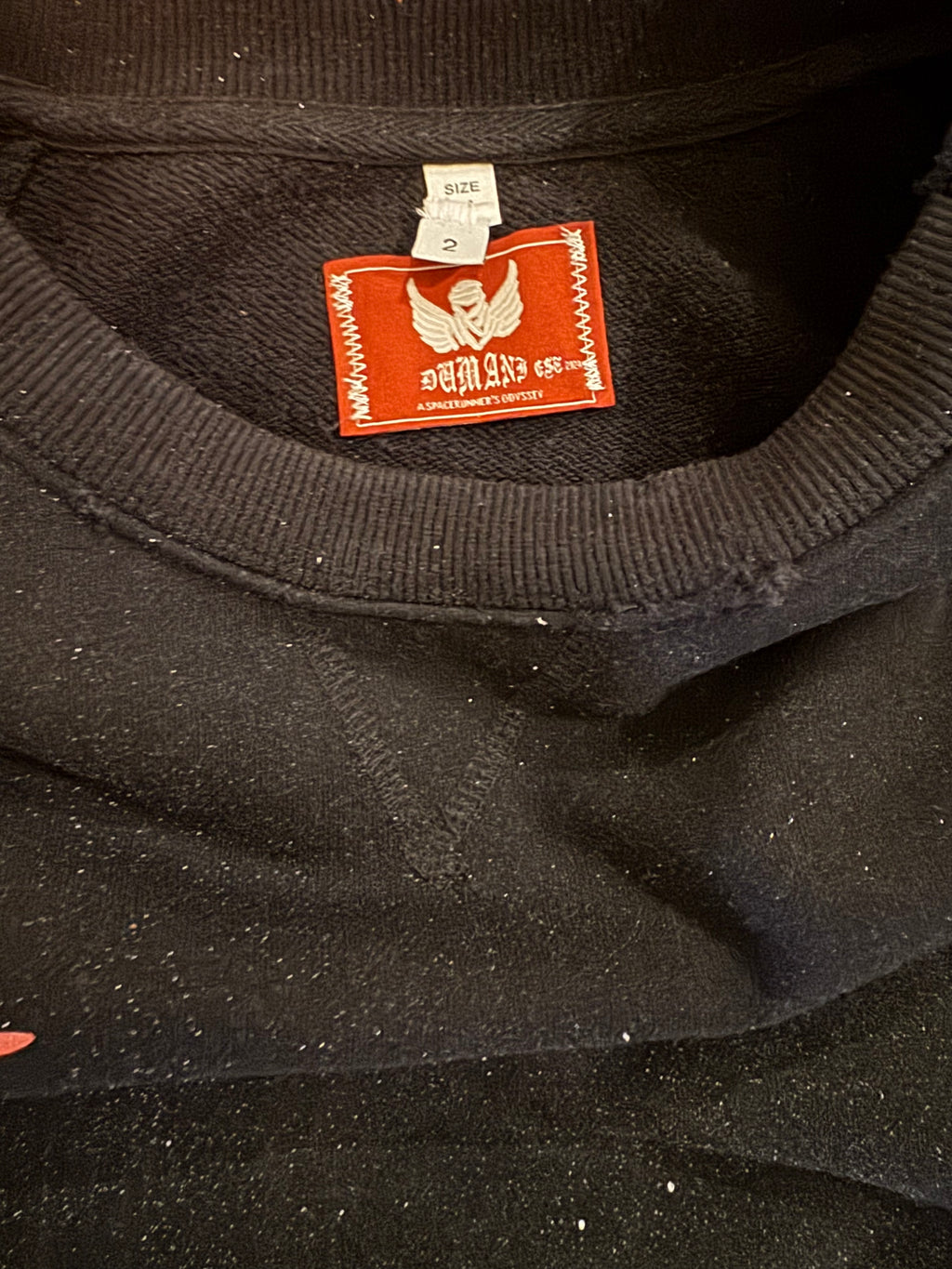 PARALLEL ARCHIVE CREWNECK - Black