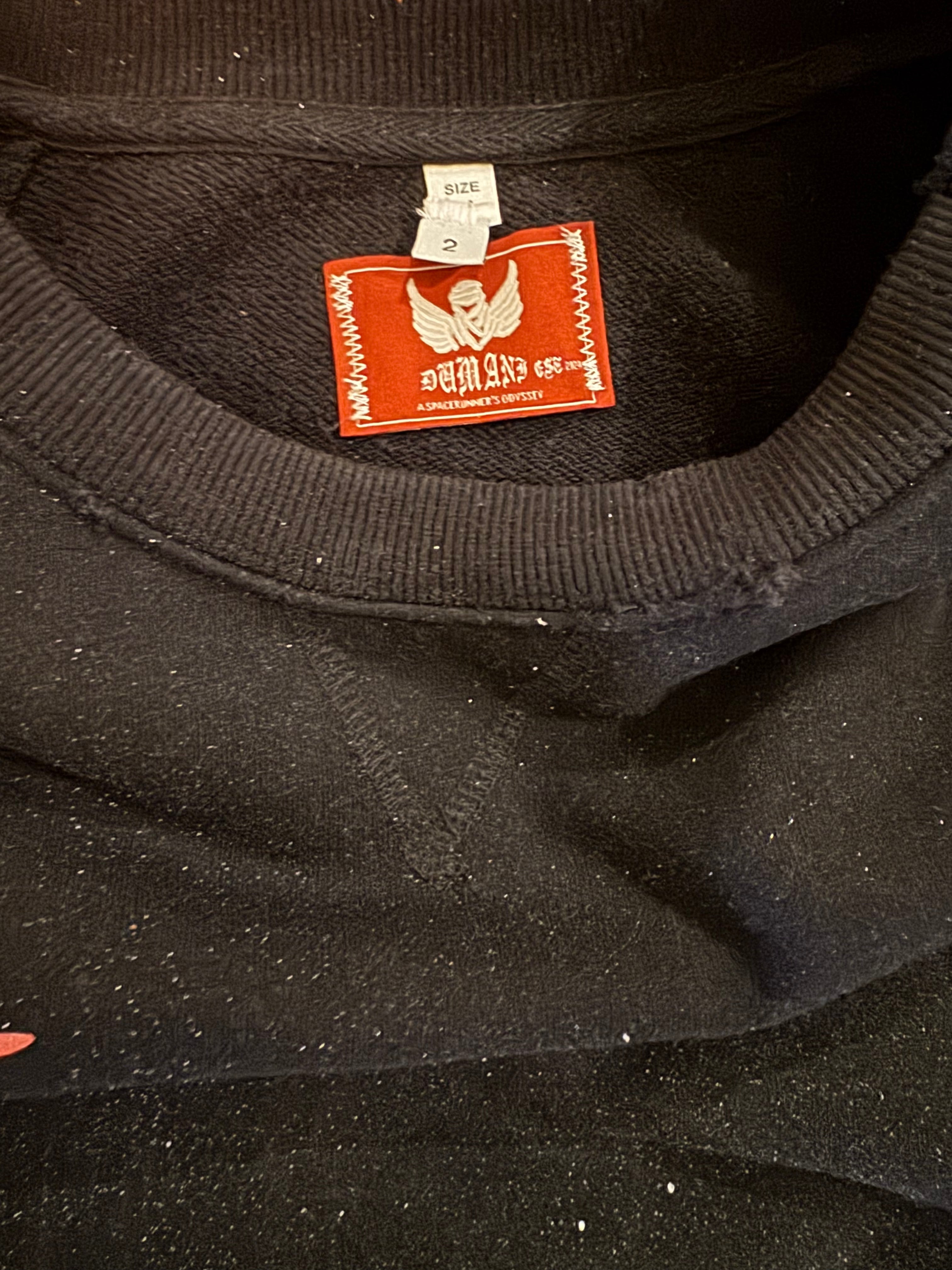 PARALLEL ARCHIVE CREWNECK - Black