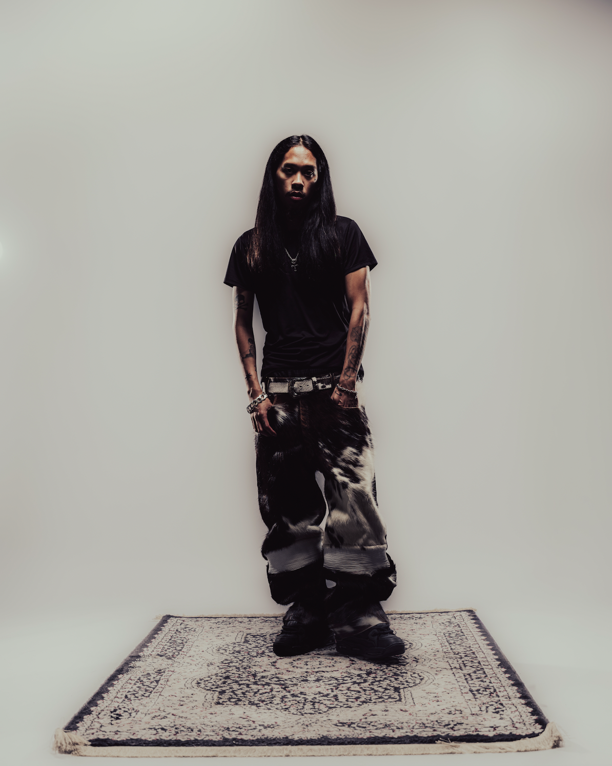 COWHIDE MOTO PANTS