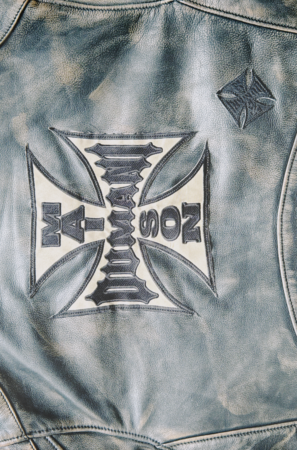 "ARCHIVIO MAISON" BIKER LEATHER JACKET