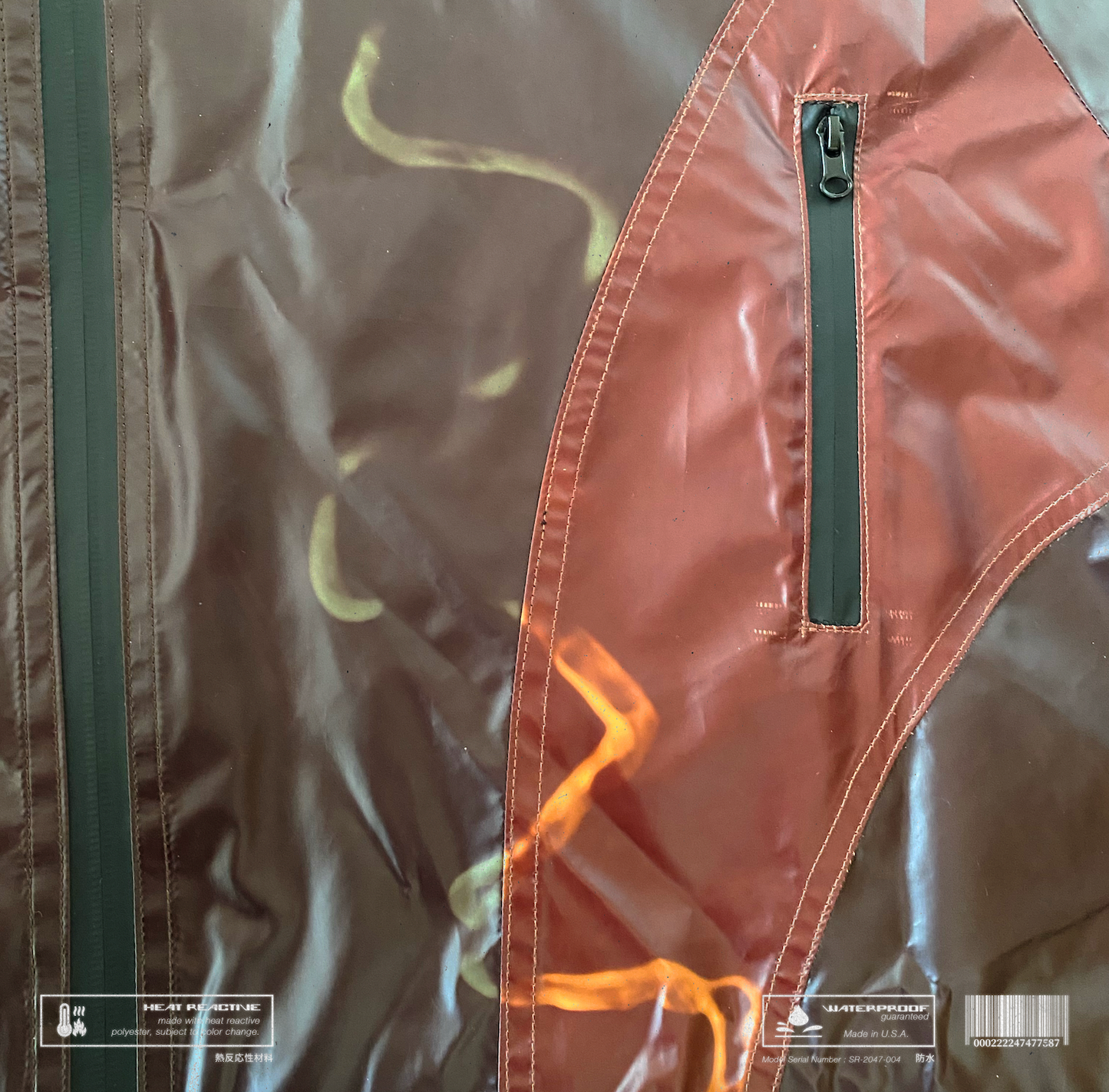 HEAT REACTIVE WATERPROOF JACKET - MOCHA (PRE-ORDER)