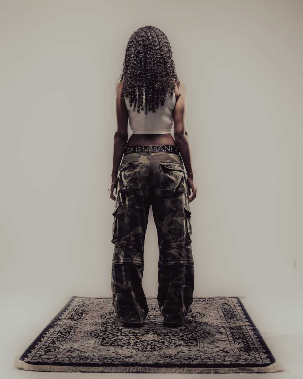 "DETACHABLE U.S. WOODLAND CAMO PANTS"