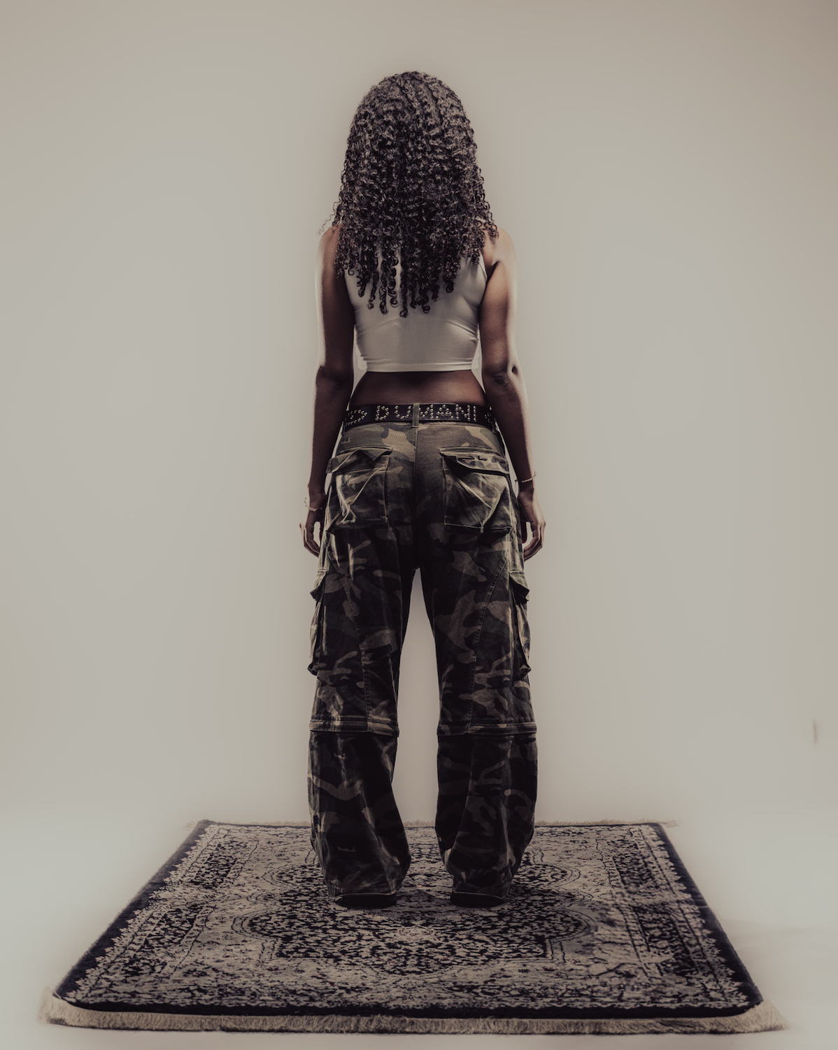"DETACHABLE U.S. WOODLAND CAMO PANTS"