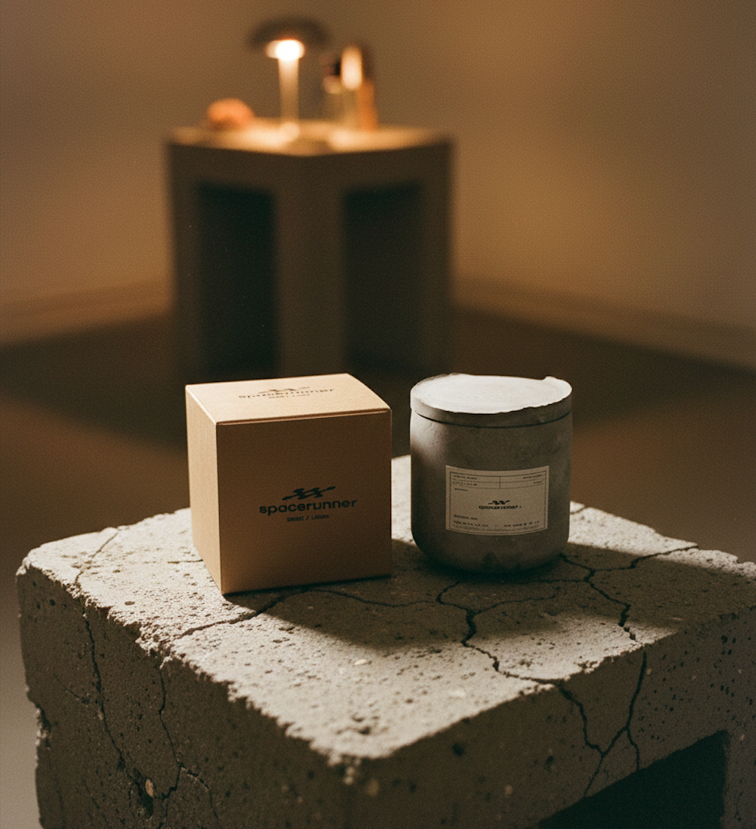 No.11 OUD SPACERUNNER  - SOY WAX SCENTED CANDLE (170g)