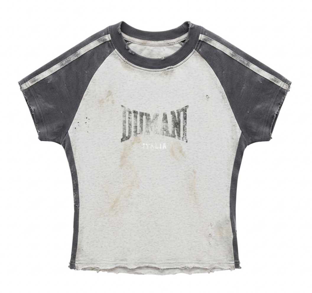 ARCHIVE RAGLAN TOP - Grey (Women's)