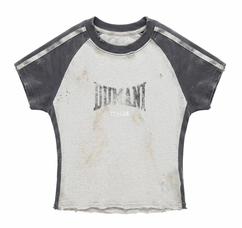 RAGLAN ARCHIVE TOP - Grey (Women's)