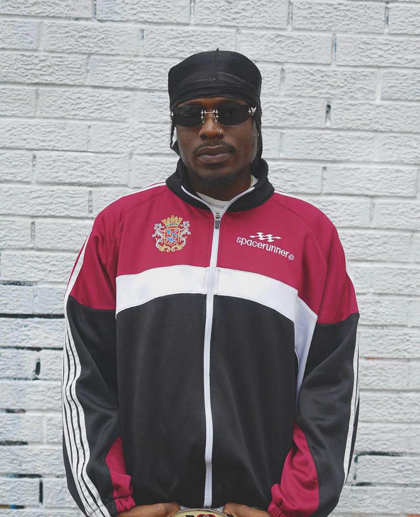 ROYAL TRACKSUIT JACKET - Burgundy