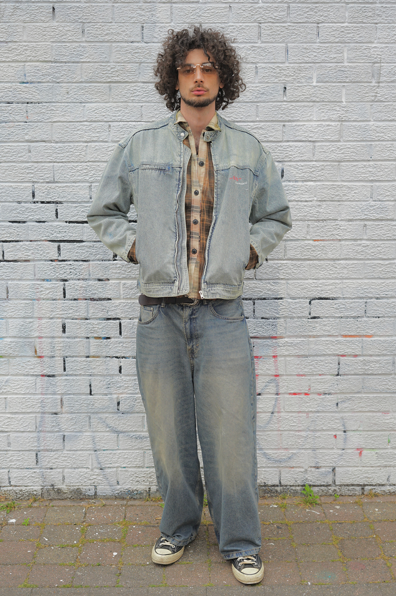 BIKER JAPANESE DENIM JACKET