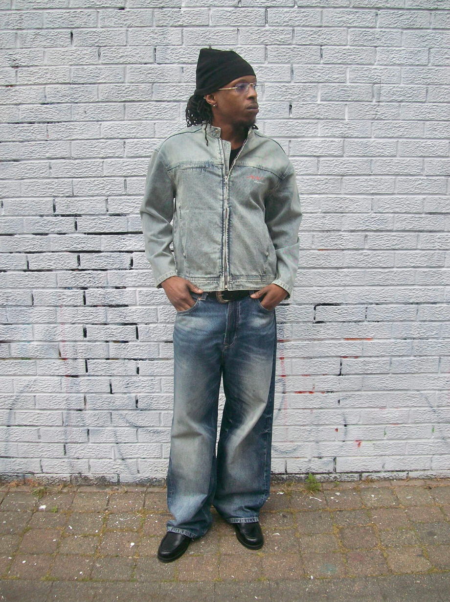 BIKER JAPANESE DENIM JACKET
