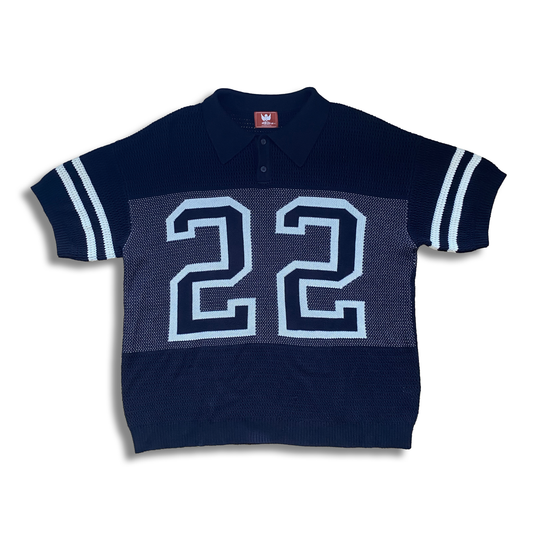 NORTH MIAMI KNIT JERSEY - Black/Ivory