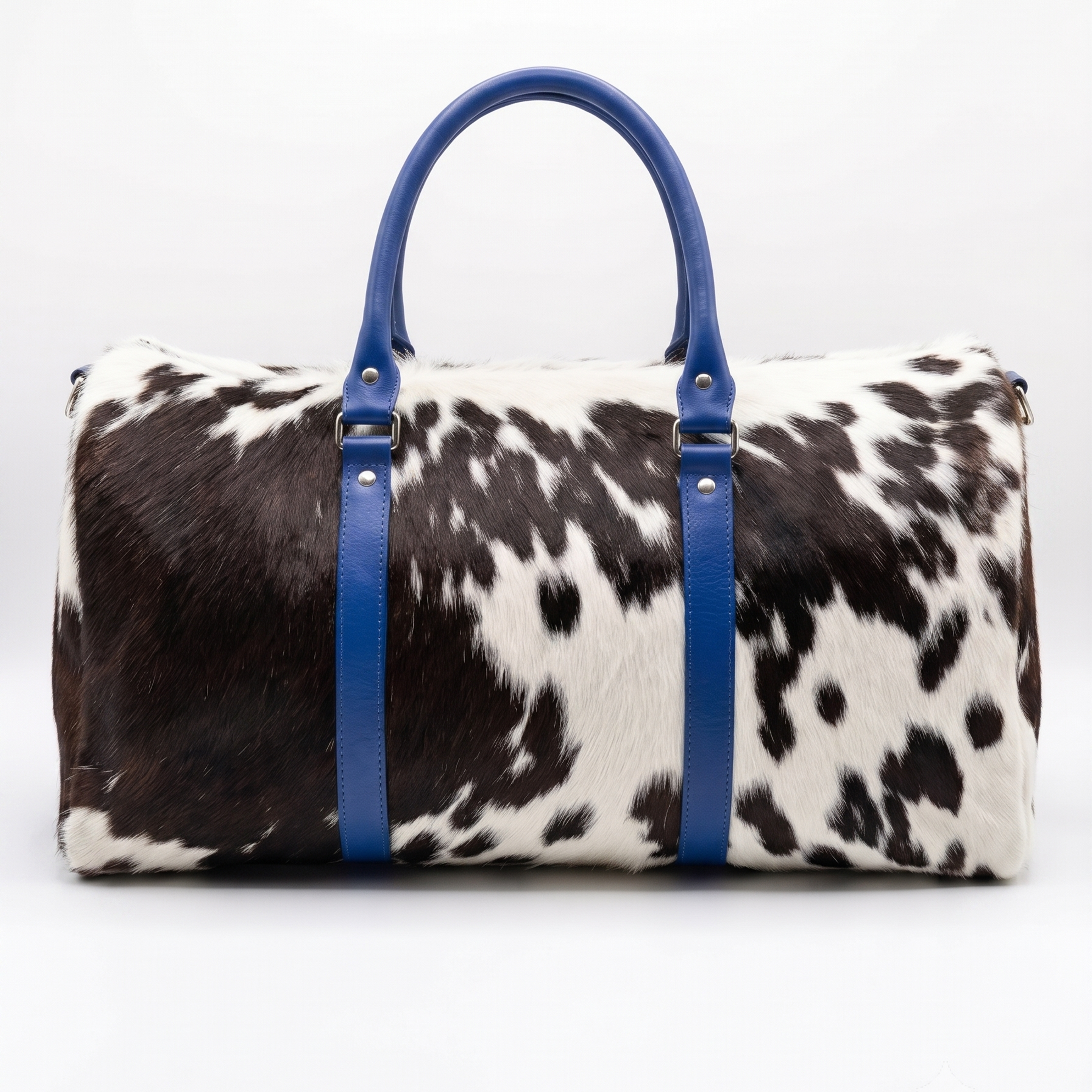 "TUAREG" - Cowhide Bandoulière Duffle Bag 50