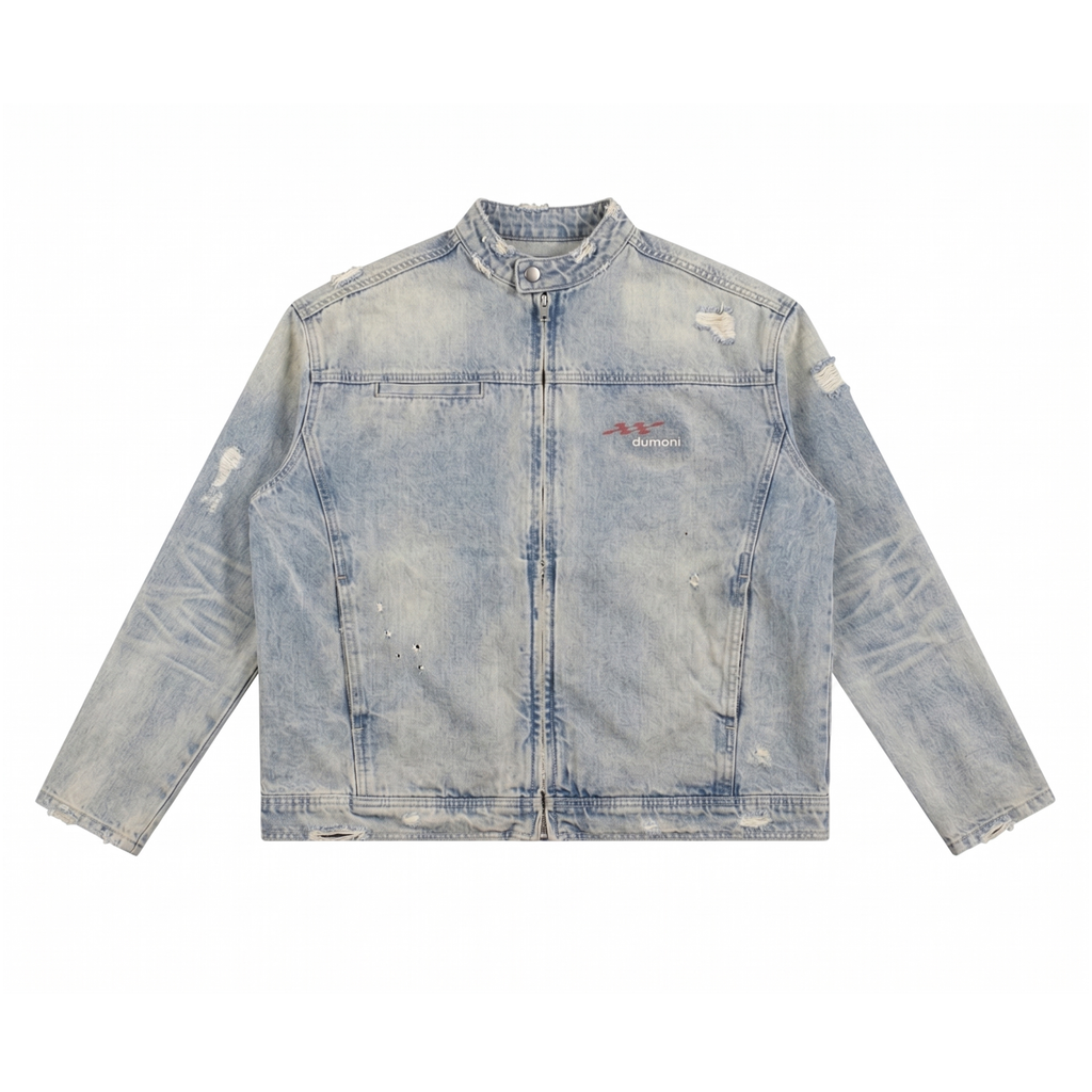 BIKER JAPANESE DENIM JACKET
