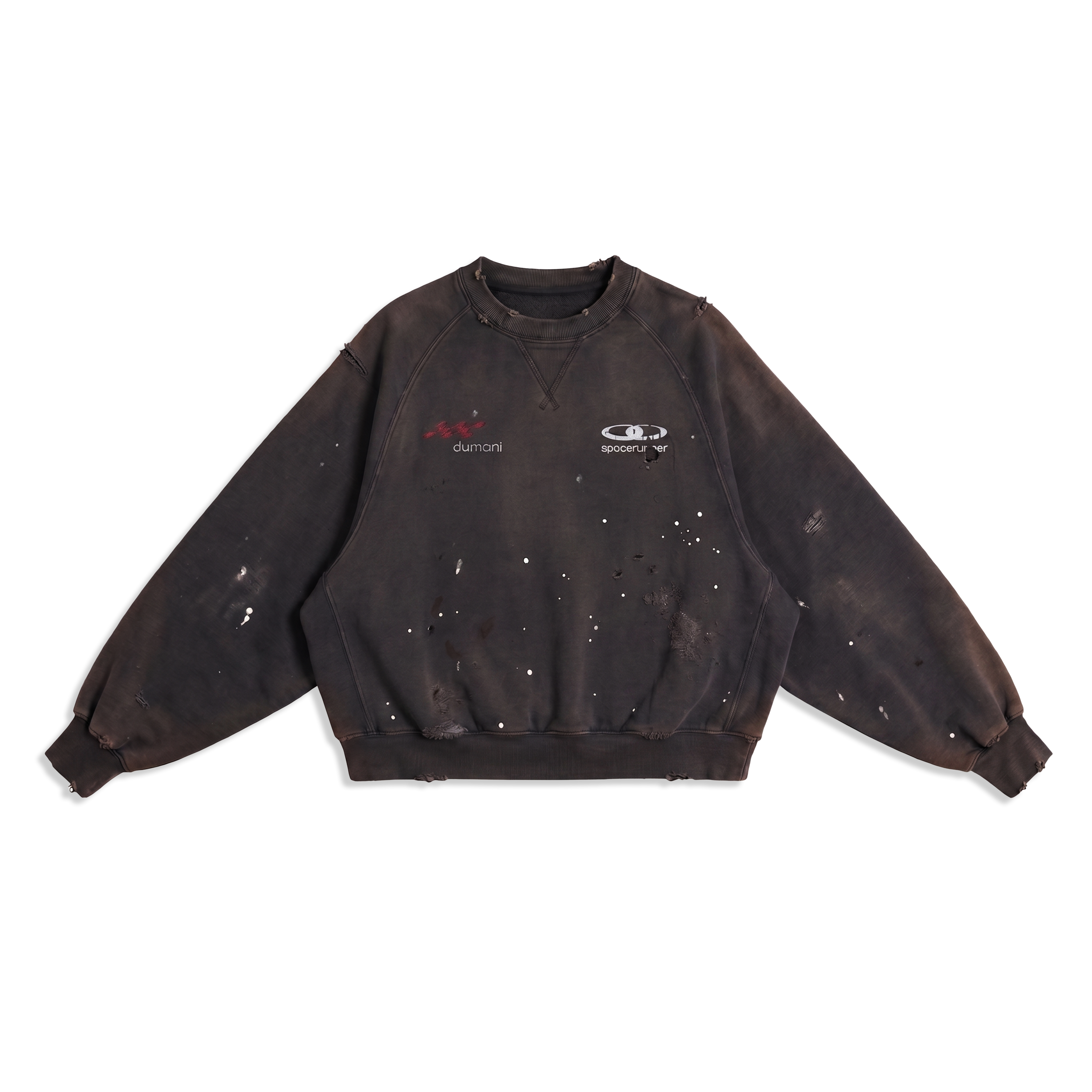 PARALLEL ARCHIVE CREWNECK - Black