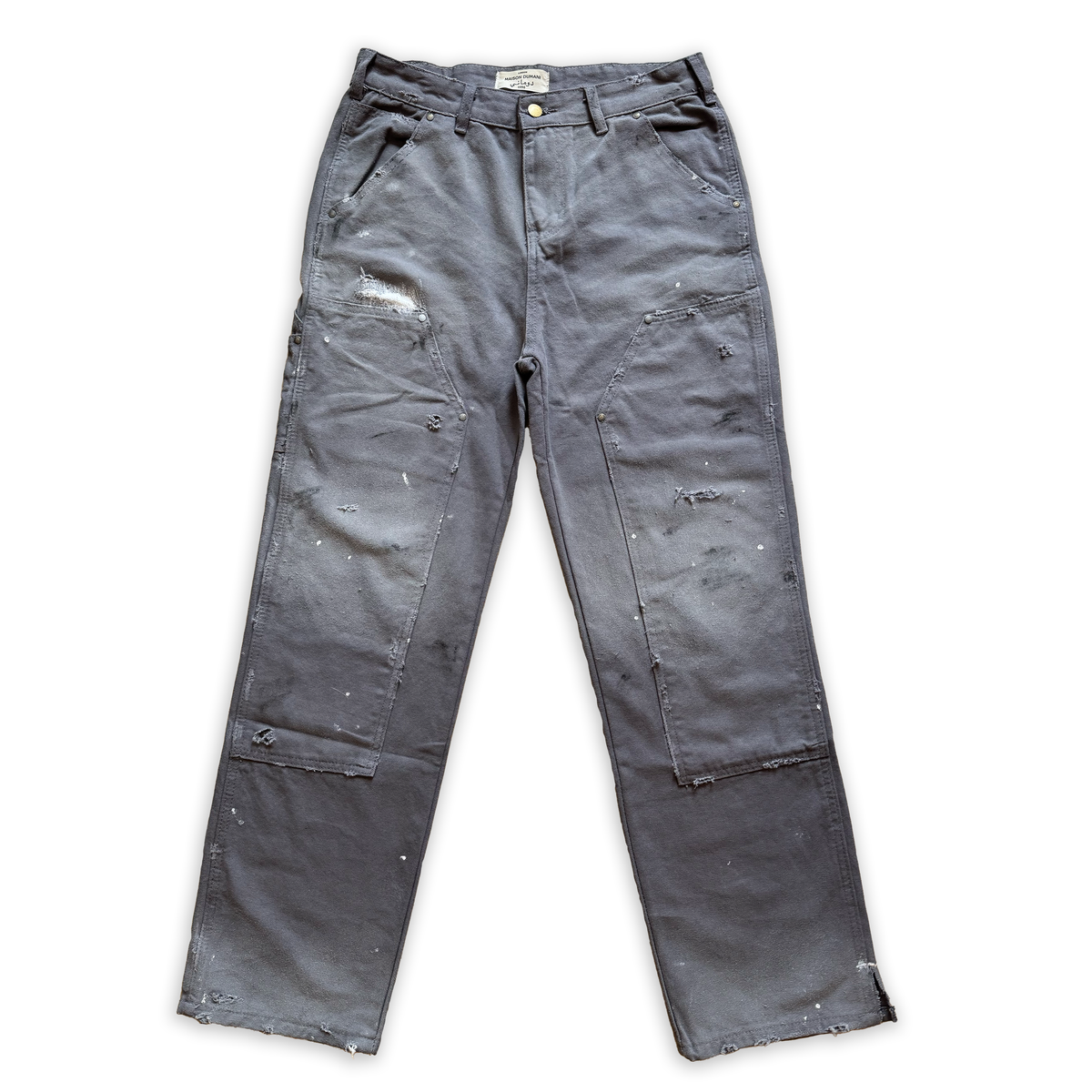 "PITTORE" ATELIER REWORK DOUBLE KNEE PANTS - Straight Leg