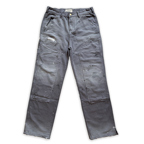 "PITTORE" ATELIER REWORK DOUBLE KNEE PANTS - Straight Leg