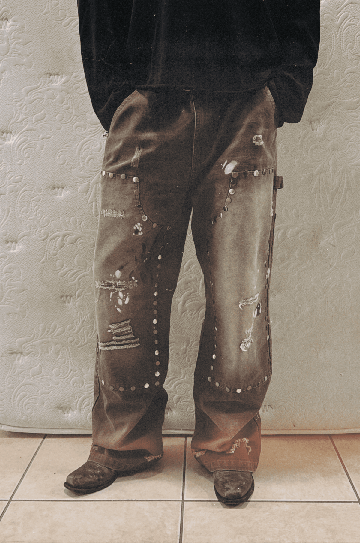 "BORCHIATO" DOUBLE KNEE PANTS - Relaxed Fit (PRE-ORDER)