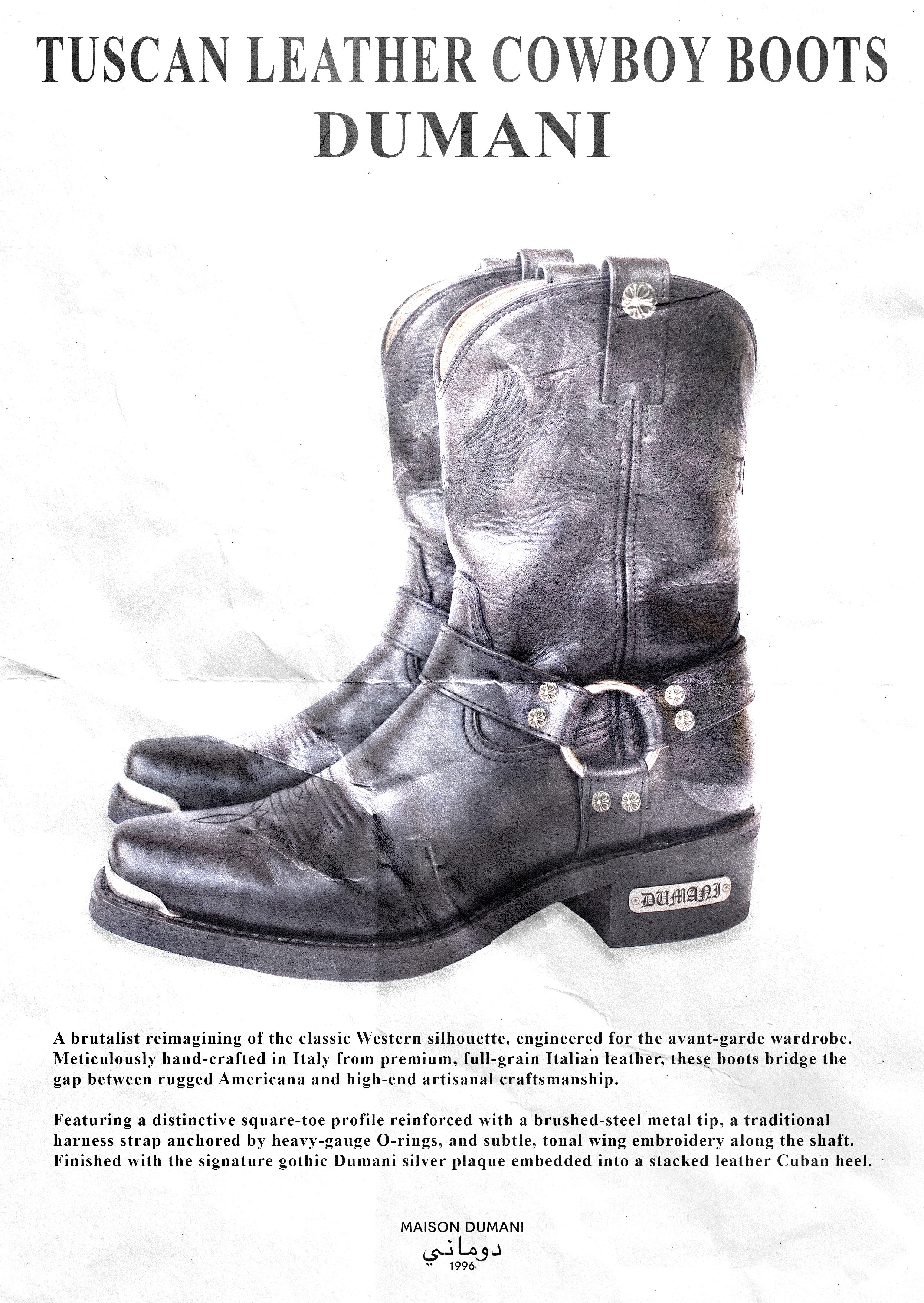 COWBOY TUSCAN LEATHER BOOTS