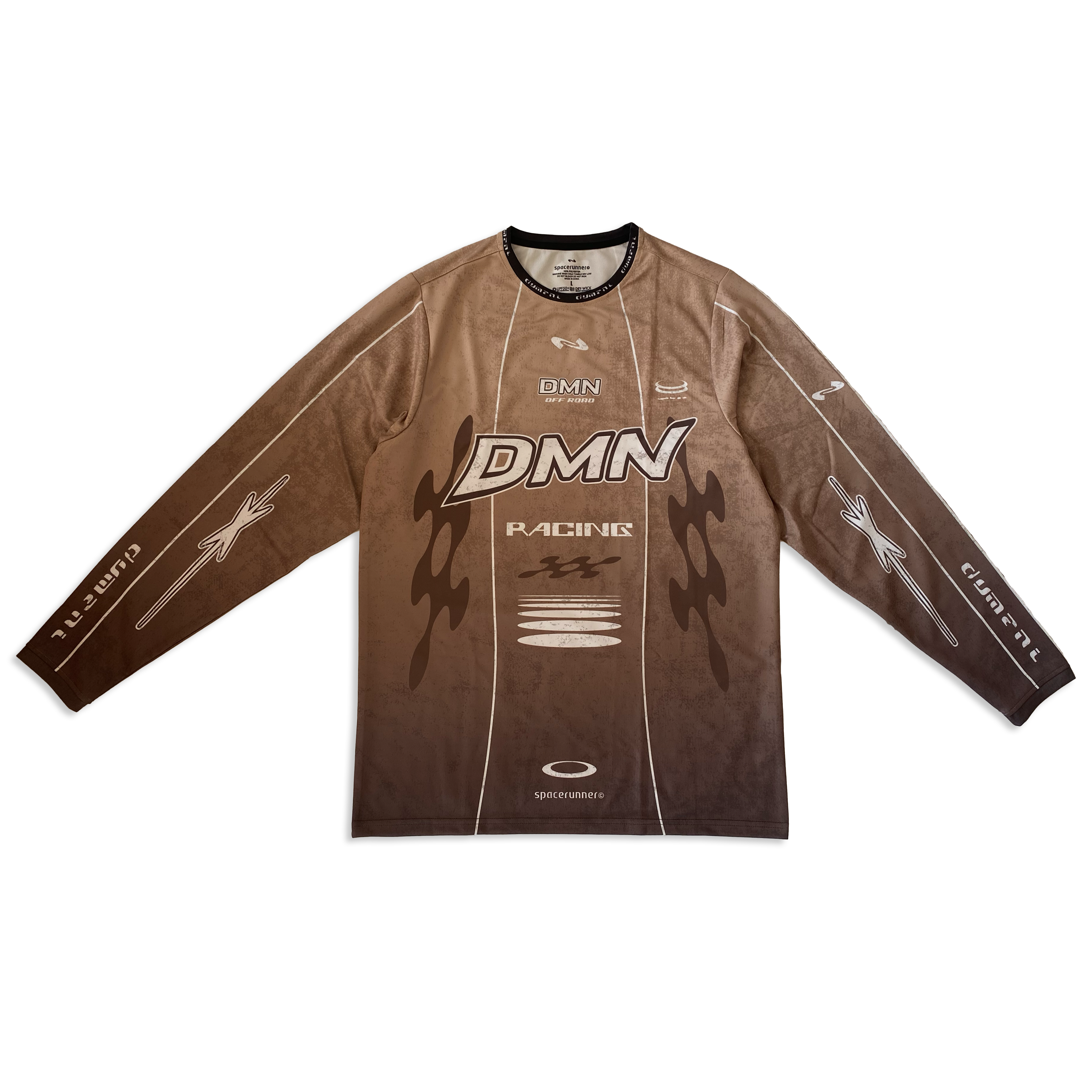 DMN DESERT MOTO JERSEY - FADED BROWN