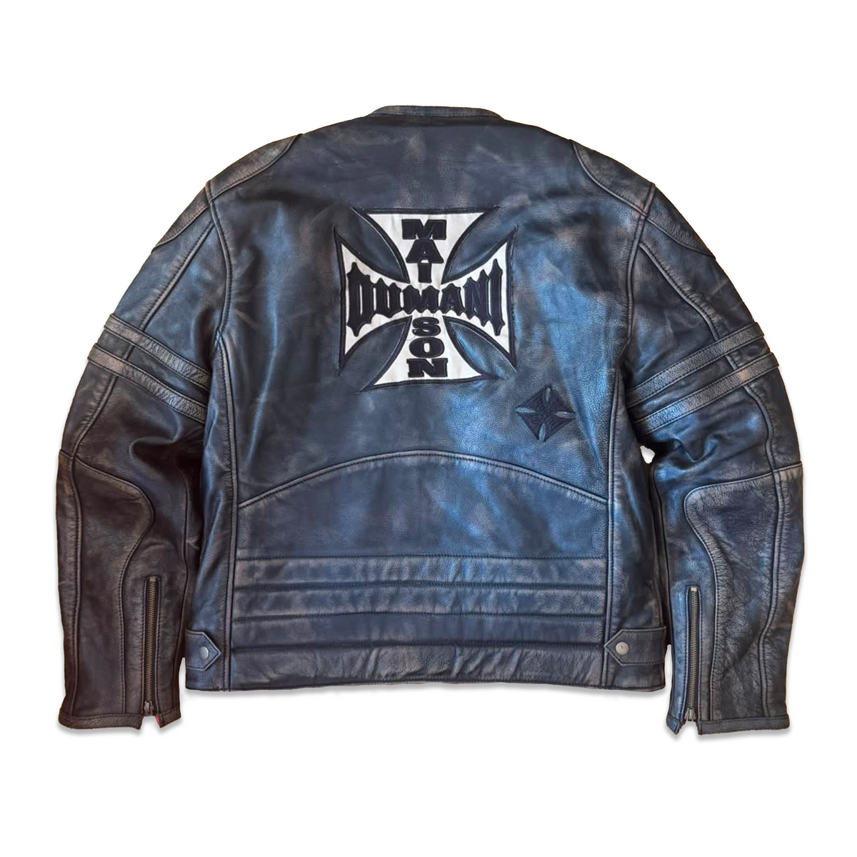 MAISON CRIMSON CORE BIKER JACKET