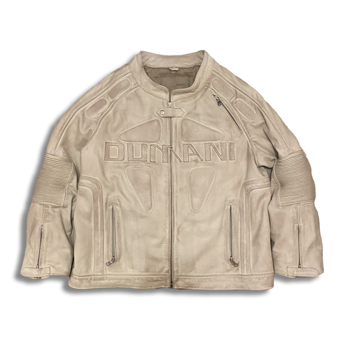 "SANDSTORM" PREMIUM LEATHER MOTO BIKER JACKET ©