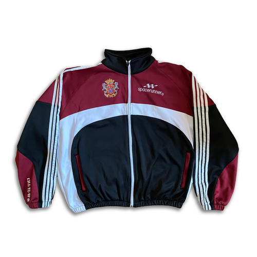 "ROYAL" TRACKSUIT JACKET - Burgundy