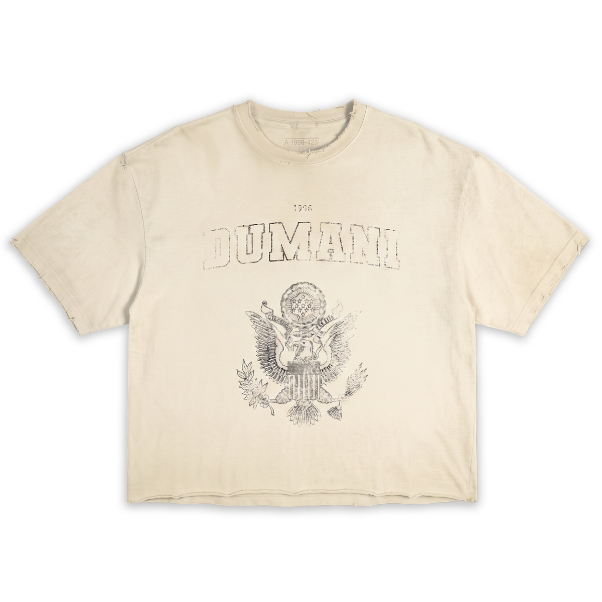 "SERVICE EAGLE" T-SHIRT - Bone White