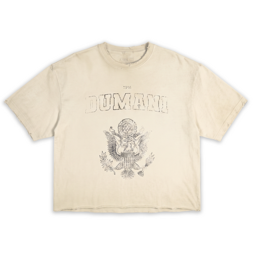 "SERVICE EAGLE" T-SHIRT - Bone White