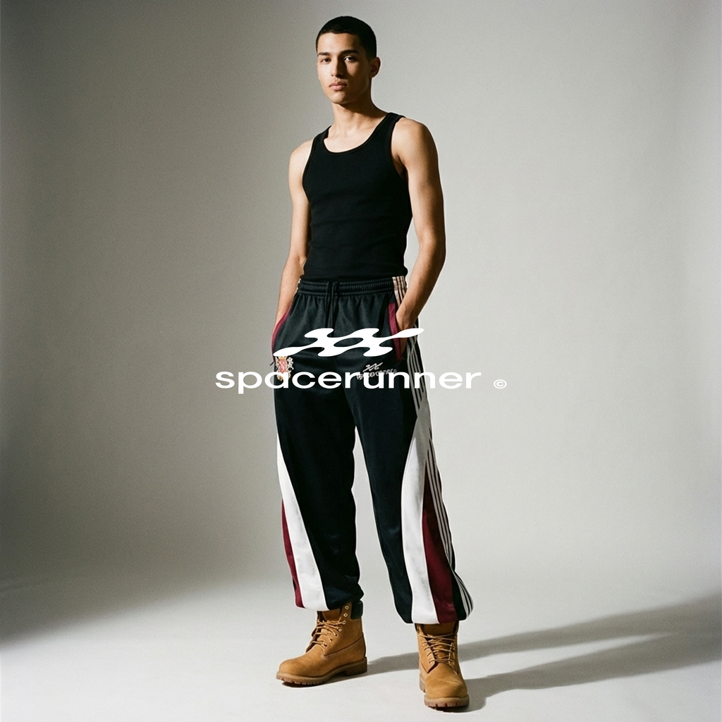 "ROYAL" TRACKSUIT PANTS - Burgundy