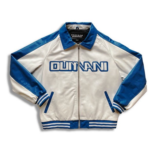 SPACERUNNER LEATHER JACKET (OG) - TUAREG BLUE