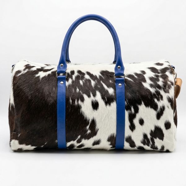 "TUAREG" - Cowhide Bandoulière Duffle Bag 50